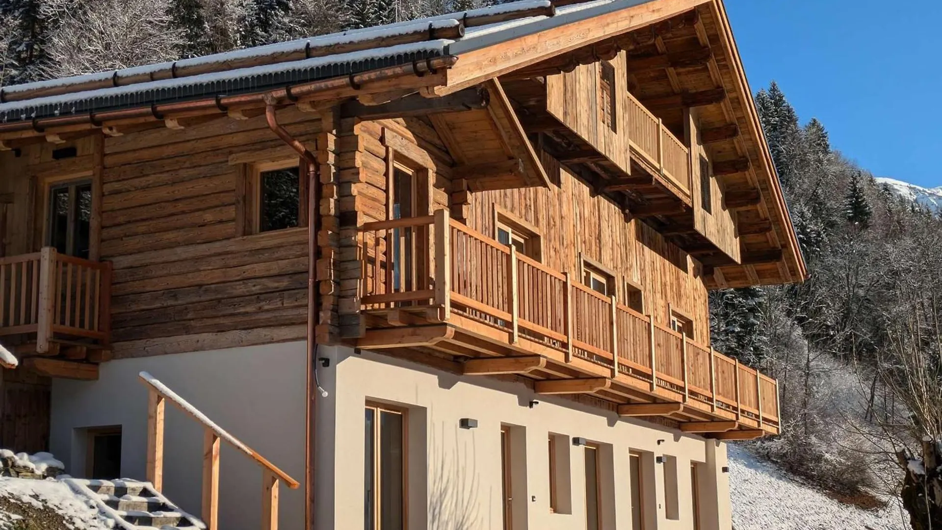 Lodge Alpin Chaleureux, 4 Chambres, 10 Pers, Parking, Terrasse, Areches-Beaufort - Fr-1-342-330